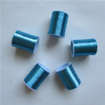 종이실 14 종류의 색상 금속 자수 실 재봉틀 실 1ps 판매, 1-하늘색