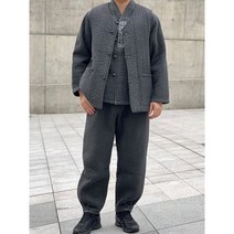 [남성계량한복] 온고지신 한겨울용 누비 2피스 생활한복(개량한복) 3가지 색상