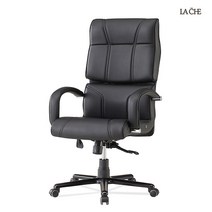 라체 척추보호 발명특허 사무실 책상 pc방 컴퓨터 사무용 중역 의자, LH100-2(스티치:화이트/테두리:블랙)