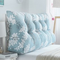 YnJ 침대 헤드쿠션 허리 등받이 대형 삼각 등쿠션, 87.길이 200x높이 60x두께 30cm  +우아한