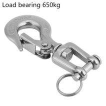 rpt304 스테인레스 스틸 회전식 클로 호이스트 체인 리프팅 후크 카고 360 도 슬라이딩, 03 650kg