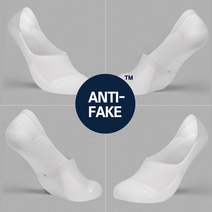 ANTI-FAKE 안티페이크 고급형 덧신 5P-PACK 남자 여자 페이크삭스