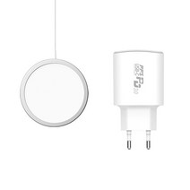 아이폰13 프로 맥스 맥세이프 + PD25W PPS 초고속충전기 세트 마그네틱 무선 고속 충전 어댑터 세트