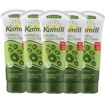 카밀 핸드 크림 앤 네일 클래식 100ml 5개 뷰티 허바신 손가락 선물 좋은 향기 워시 탱글티저 ILL 손끝갈라짐 샌드 컴팩트 바디 K AM #2860EO, 쿠팡 클래식 100ml 5개, 쿠팡 본상품선택