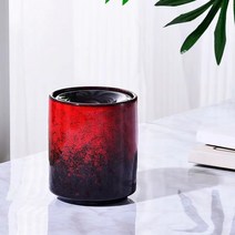 linpw인테리어 소품 세라믹 재떨이, 빨강