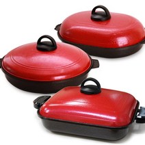 골드플러스 매직팬 28cm 냄비 고구마냄비 구이팬 군밤냄비 원형팬 사각팬, 상세설명 참조, 골드플러스매직팬28_타원형