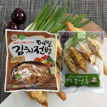 쉽쿡 준푸드 메밀김치전병+바삭군만두, 1세트, 3500