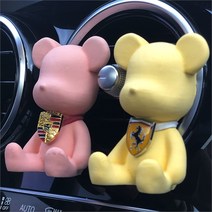 재규어방향제 랜드로버방향제 곰돌이, 왕관｜브라운