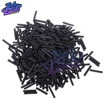 가성비 400pcs 3.5mm 수축 열 관 전기 연결 철사 포장 2:1 폴리올레핀 절연 슬리브 튜브, 한개옵션0