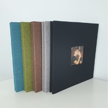 사진앨범 앨범 접착식 국내 [이거찜] 인생네컷앨범 여행사진앨범 초음파, 그린