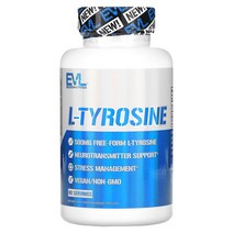 에볼루션뉴트리션 EVLution Nutrition l-타이로신 500mg 베지 캡슐 60정100736