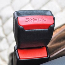 안전벨트클립연장 차량용 벨트 고정 홀더 높이조절 클립 2P, 그레이2P