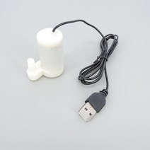 마이크로 미니 수중 펌프 초저소음 수경 재배 공예 분수 USB 5V 저전압 소형 물, 06 vertical white