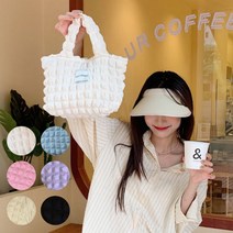 [ 구름가방 ] 몽글이 엠보 미니 토트백 6color / 엠보 토트백