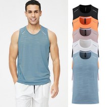 스포츠 조끼 남자 민소매 싱글렛 티셔츠 농구 러닝 헬스 마라톤 조깅 피트니스 운동복 헬스복