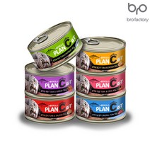 바이캣 플랜씨 그레이비소스 고양이 주식캔 80g x 48개입, 참치와게살(80g x 48개입)