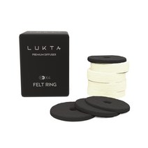 루크타 명품 도베르만 에디션 차량용 방향제 리필킷 펠트링, 리필킷 펠트링(4set), 1개