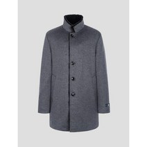 로가디스 로가디스 COUTURE Colombo 라펠 퍼 캐시미어 혼방 코트 그레이 (RX2X30R723)