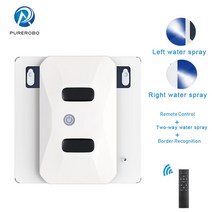 창문로봇청소기 청소 및 원격 제어 스마트 자동 양방향 물 스프레이 사각형 진공, 2.WS3S Robot No APP  EU그렇습니다