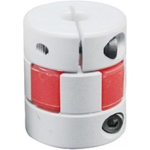 알루미늄 리지드 샤프트 커플링 1 개 D20L25 플럼 플렉시블 모터 커넥터 (Size : 5X6-01), 07 6.35X8