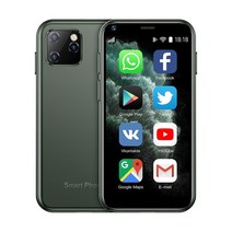 soyes xs11 미니 스마트폰 안드로이드 1GB 8GB 3g SK KT 알뜰폰 서브폰 세컨폰 업무폰, 32G TF 카드 추가, 초록