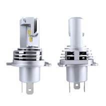 Canbus 팬리스 CSP LED 헤드라이트 전구 아우디 혼다 자동차 오토바이용 헤드램프 하이 및 로우 빔 2X H, 07 9005/HB3