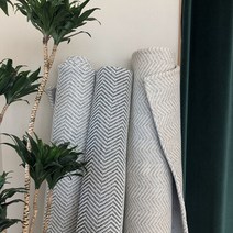 비앙카 헤링본 사계절 먼지없는 물세탁 사각러그 거실 안방 서재 식탁 안마의자 아이방 패턴러그 맞춤주문제작가능