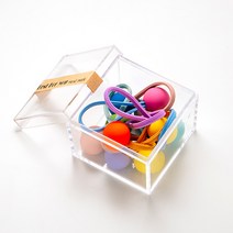 [수앤수]파스텔캔디 10개 1상자 머리끈 헤어끈 헤어슈슈 (21H198)