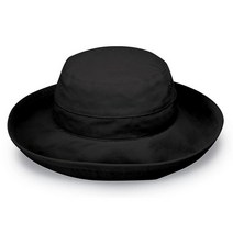 Wallaroo Hat Company 여성용 캐주얼 트래블러 햇빛 차단 모자 - UPF 50+ 넓은 챙 휴대 가능 미디엄 크라운 사이즈로 조절 낙타