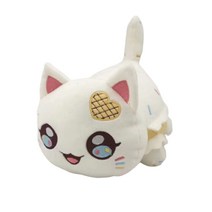 인형 Meemeow Aphmau 플러시 Meemeows 음식 고양이 Plushie Bunle Ahpmau 프렌치 프라이 버거 베개 완구 Kawaii Cute Plushy Cats, [26] ice cream cat