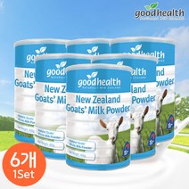 굿헬스 산양유 파우더 400g, 6개