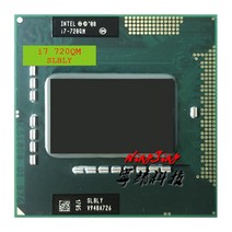 i77700k 인텔 코어 i7720QM i7 SLBLY 1.6 GHz 쿼드 8 스레드 CPU 프로세서 6W 45W 소켓 G1 rPGA988A, 한개옵션0
