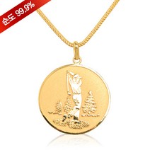 골드모아 순금 목걸이 22.5g 24K [골프시상] 홀인원 싱글 이글 우승