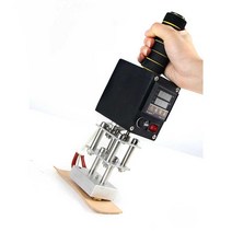 가죽공예열프레스기 핸드 낙인기 고온 스탬프, 800w 이중 핸들 8-10cm 가열 버전