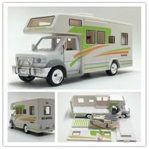 MZ 1대32 합금자동차 캠핑카 사운드 빛, 초록