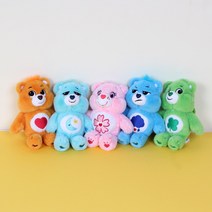 언락더매직 케어베어 14CM 가방고리 인형, N텐더하트(주황)14CM