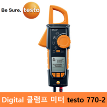 TESTO testo 클램프미터 770-2 전압 1mV~600V 전류 0.1A~400A uA측정가능