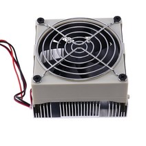 어항냉각기 DIY 열전기 쿨러 냉각 시스템 반도체 냉동 키트 10L 물용 방열판 펠티어, 한개옵션0