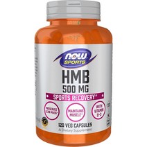 나우푸드 스포츠 HMB 500mg 120 베지캡슐, 1개, 기본