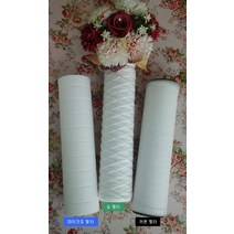 BUyuS마이크로필터 멜트브라운 카본필터 하우징필터 와운드필터 여과필터 20인치(500mm)굿딜 브이숍, 와운드필터 500mm/50