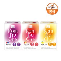쟈뎅 콤부차 자몽 10P+베리 10P+레몬 10P, 아워티 콤부차 자몽 10P+베리 10P+레몬 10P