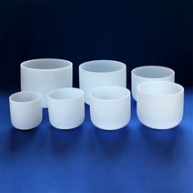 싱잉볼 명상 마음챙김 오팔 크리스탈 그릇 오데 음악 선 불교 명상가 접시 식기 2 인치, 6-12in full set 7