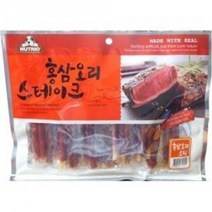 강아지 뉴트리오 홍삼 오리스틱 400g