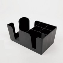 탕비실 카페 냅킨 커피 스틱 정리함 보관함 꽂이 디스펜서 티백 종이컵 거치대 바케디 빨대