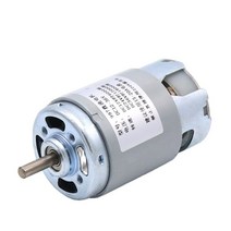 테이블쏘 997 강력한 DC 모터 12-24V 고속 36V 사일런트 더블 베어링 선반 비즈 테이블 톱 드릴 775 샤프트, 02 997 low speed motor