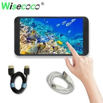 휴대용터치모니터 7인치 FHD 터치 LCD 모니터 1920x1080 IPS 게임 콘솔 Win 10 11 라즈베리 파이 3 4 포, 01 ALL