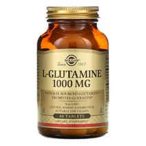 솔가 글루타민 Solgar L Glutamine 1000 mg 60 태블릿 셀룰로스 스테아르산 이산화규소 magnesium stearate 글리세린