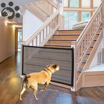 home mesh dog 케이지 울타리 접이식 dog gate playpen for dogs pet cat baby cage fence for dogs 액세서리 gate crate, 180x75cm