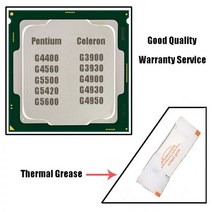 G3930 인텔 LGA 1151 프로세서 펜티엄 G4400 CPU G4560 G5500 열 그리스 포함 셀러론 G3930 데스크탑, 01 G3930 and Grease