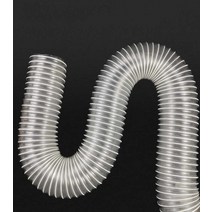 엑셀관 파이프 먼지 제거 연결 환기-내경 먼지제거 엑셀 1m 투명 덕트 집진 pvc, 내경 150mm/1m